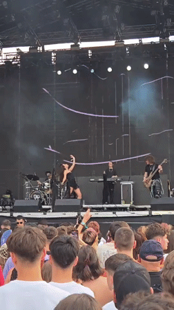 Live band set at Untold Festival, Cluj-Napoca