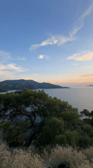 Sunset documented over 8 minutes in Fethiye, Turkey coastal bay