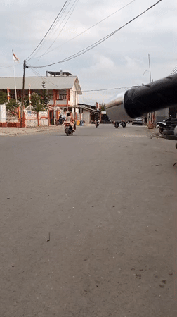 Morning slice of life documented across Lhokseumawe, Indonesia