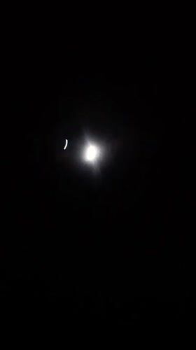 Bright lights captured on video in Sabon Tasha, Nigeria