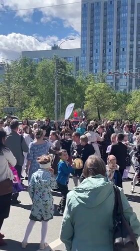 Public emergency vehicle demonstration draws crowds in Ulyanovsk