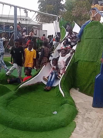 Traditional drum dance celebration held in Tsaunin Kura, Nigeria