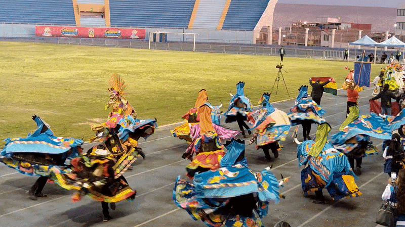 Multicultural festival features lion dances and folk performances in Tacna