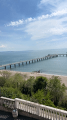 Morning walk captures daily life in Burgas, Bulgaria