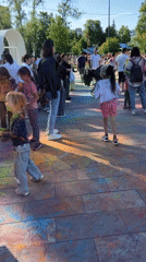 Holi color festival draws crowds to Ufa plaza celebration