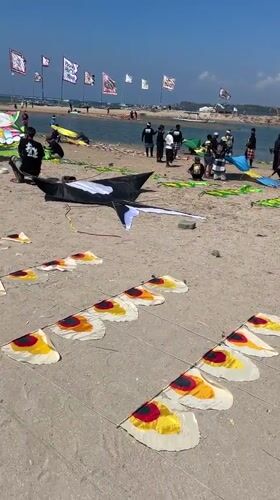 Bali Kite Festival in full swing at Sanur Beach