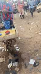 Daily commerce unfolds at busy Lokoja market