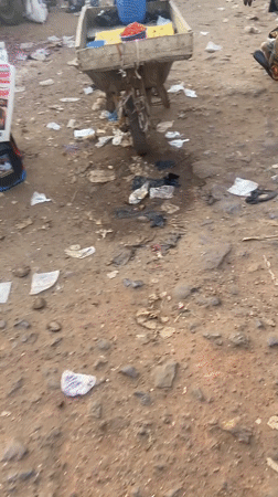Daily commerce unfolds at busy Lokoja market