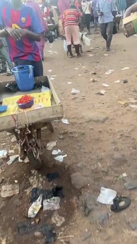 Daily commerce unfolds at busy Lokoja market