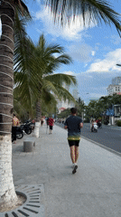 Nha Trang beachfront in full swing on a summer morning
