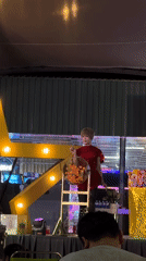 Live performance with decorative staging held in Thủ Đức