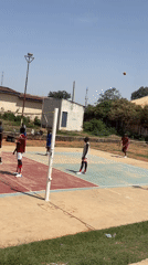 Volleyball Game and Street Activity Documented in Nigerian Communities