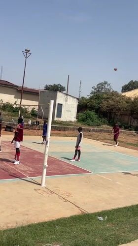 Volleyball Game and Street Activity Documented in Nigerian Communities