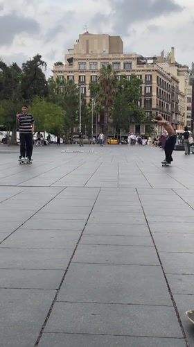 Barcelona evening scenes captured across plazas, metro, restaurant