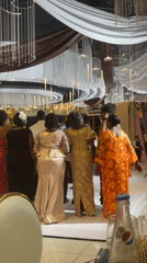 Evening wedding reception unfolds in decorated Dar es Salaam venue