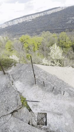Churches and valley views documented in Samovodene, Bulgaria