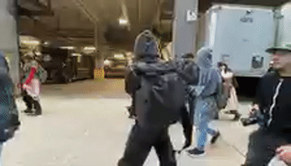 Pro-Palestinian demonstration held in New York industrial area