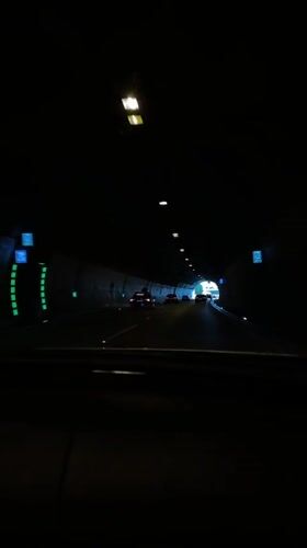 Rainy highway drive near Aalen with a McDonald's pit stop