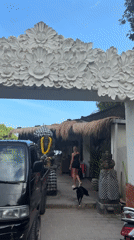 Everyday moments captured on quiet streets in Kuta Selatan