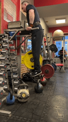Routine workout session documented at Saint Petersburg gym