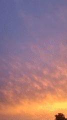 Colorful sunset captures witness's spiritual reflection in Jos, Nigeria