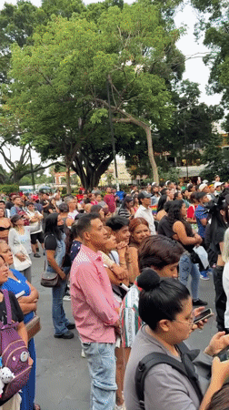 Outdoor pride performance draws a crowd in Cuernavaca