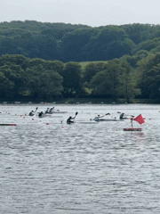 Water sports competition held on Essen lake