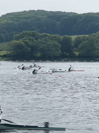 Water sports competition held on Essen lake