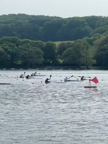 Water sports competition held on Essen lake