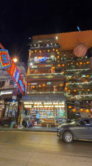 Sa Pa Ward Vietnam nighttime festival illuminations captured