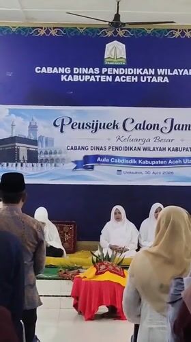 Acehnese blessing ceremony held for Hajj pilgrims in Indonesia