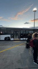 Pegasus Airlines passengers board flights at Tbilisi airport