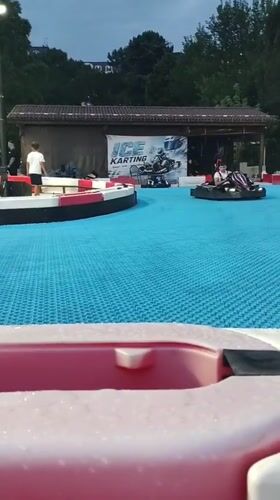 Go-karts and leisure park vibes in Varna