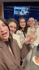 Moscow theater performance and social gathering captured by witnesses
