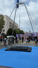 Street performance and hockey promotion event in Khabarovsk