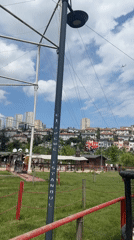 Family enjoys adventure park activities in Başakşehir