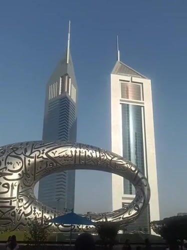 Routine Dubai street scenes documented near Museum of Future