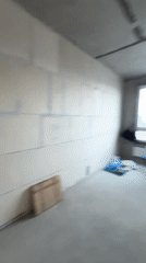 People observed in unfinished Moscow building construction site