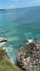 Indonesian coastal scenery captured in multiple witness recordings