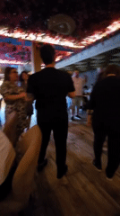 Dancing and nighttime street activity observed at location 666