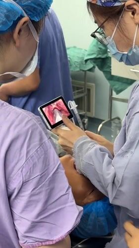 Surgical procedure performed in Yuzhong District medical facility