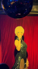 Drag queen performs at Kuta nightclub