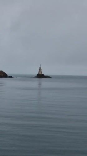 Morning harbor scenes captured in coastal Bulgarian town