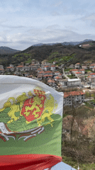 Tourist photos captured in four minutes in Zlatograd, Bulgaria