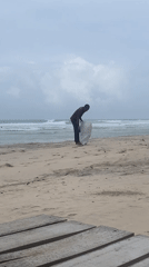 Beach cleanup crew works the southern Sri Lanka shoreline