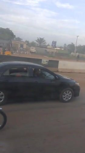 Morning commute and street activity across two Abuja neighborhoods
