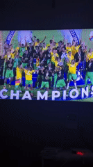 NBC Premier League trophy celebration in Dar es Salaam