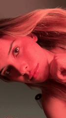 Late-night selfie session under pink and red light, Sumalao