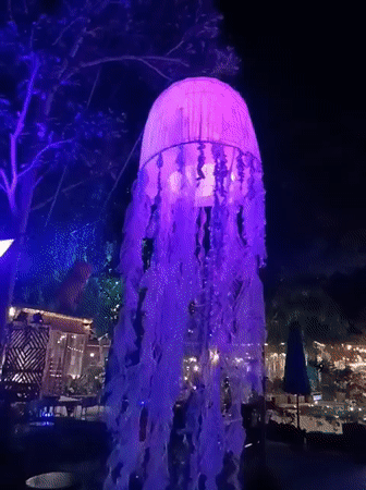 Psychedelic UV art event lights up Nha Trang at night
