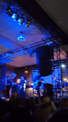 Live band performs at Pintapub venue in Izhevsk, Russia